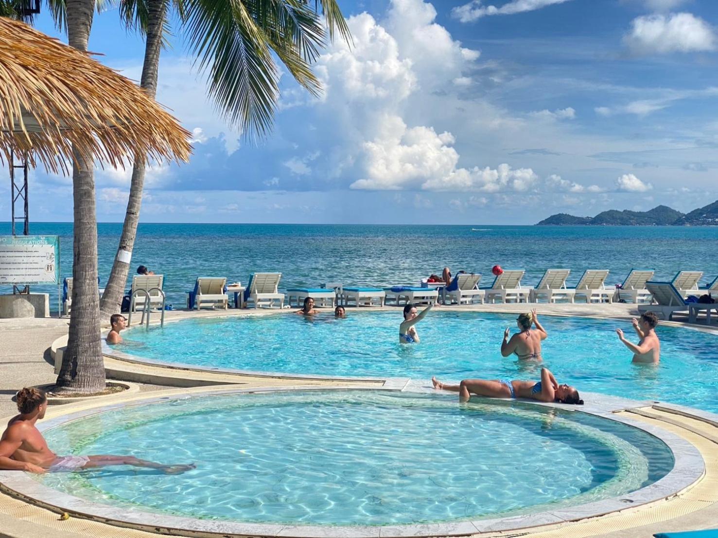 Combo Beach Hotel Samui Koh Samui Exterior foto